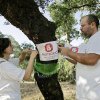 2009, Fevereiro - Quercus em ação de protesto contra a mega-urbanização Nova Setúbal, que coloca em risco 1200 sobreiros